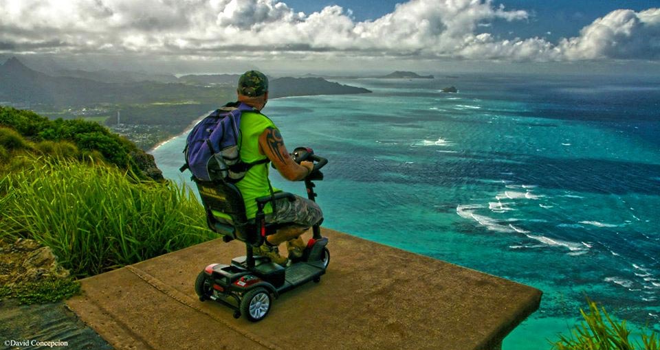 traveling with a mobility scooter