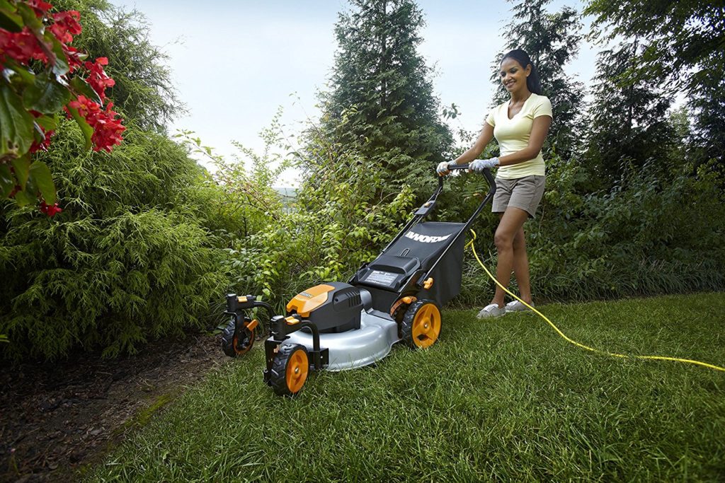 WORX WG719 electric corded mower review